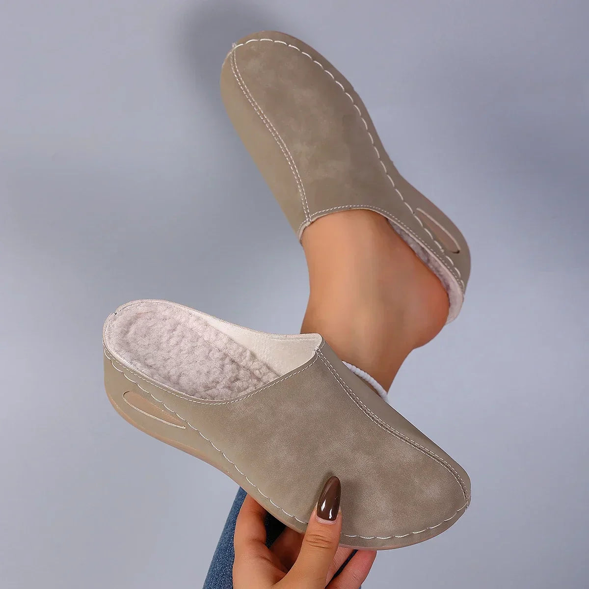 Élise™ | Warme orthopedische pantoffels voor dagelijks comfort