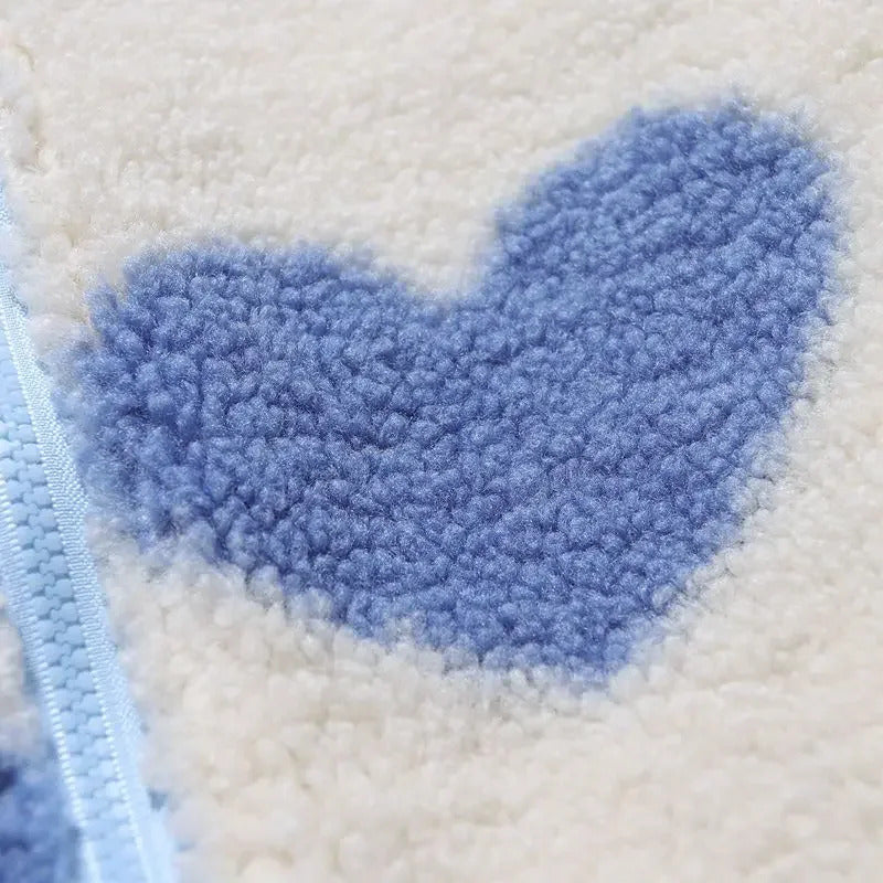 Katharina™ | Reversible jas met hartjespatroon