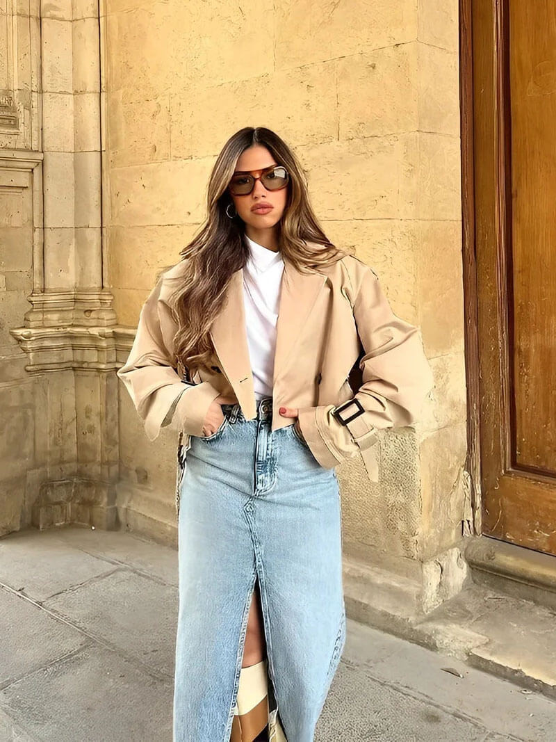 Blair | Short Trench Coat