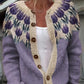 Josephine | Vintage IJslandse Cardigan