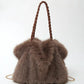 Bethany | Pluche Velours Schoudertas