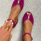 Olivia | Elegante Salie Groene Sandalen