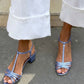 Allegra | Gouden Sandalen Dagelijkse Elegantie