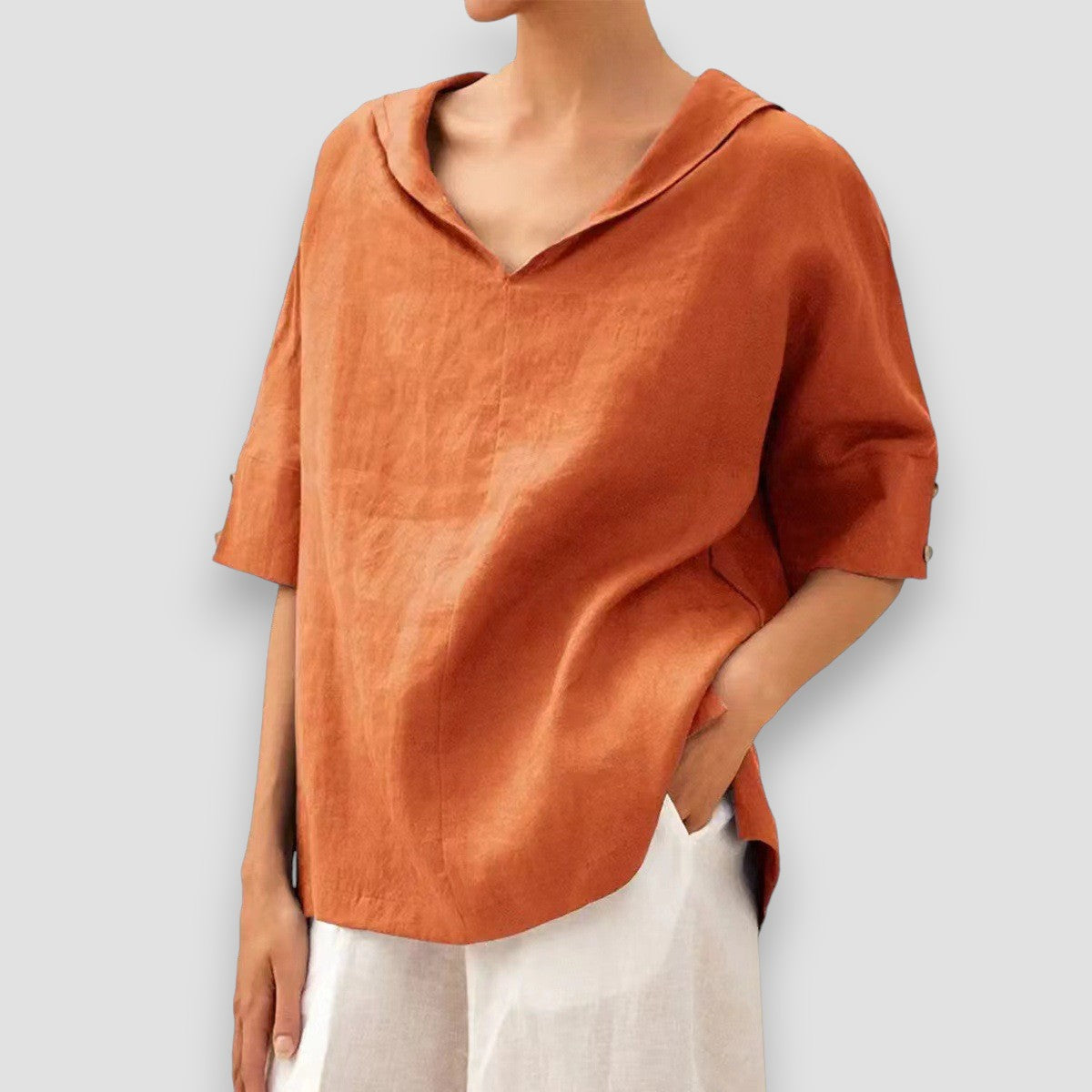 Elda | V-Neck Top