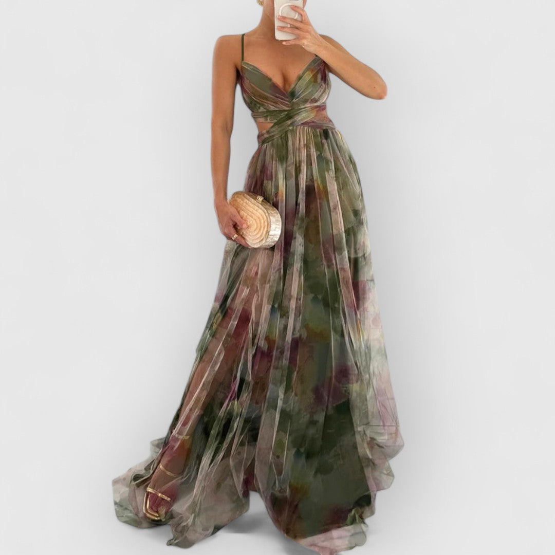 Verity - Maxi Dress with Floral Print