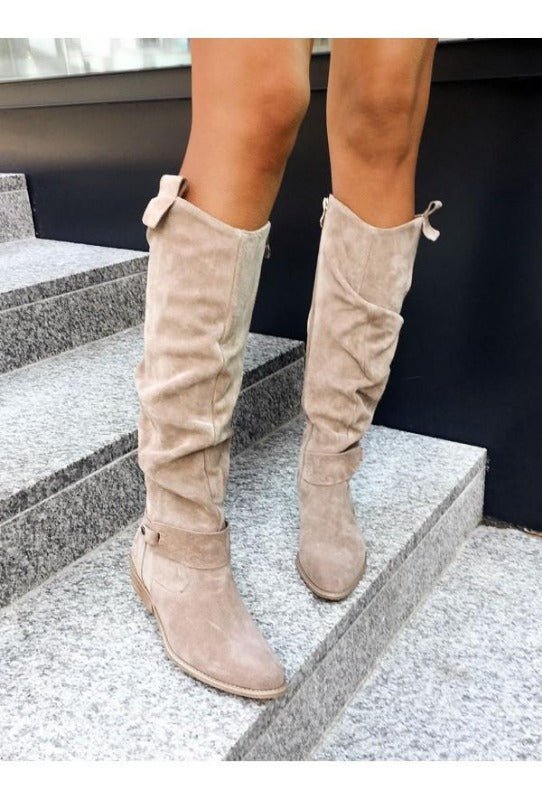 Georgia - Chic Kniehoog Boots