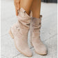 Patricia - Slouchy Suede Boots