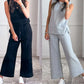 Luna | Compleet Casual Tweedelige Mouwloze Set met Ronde Hals