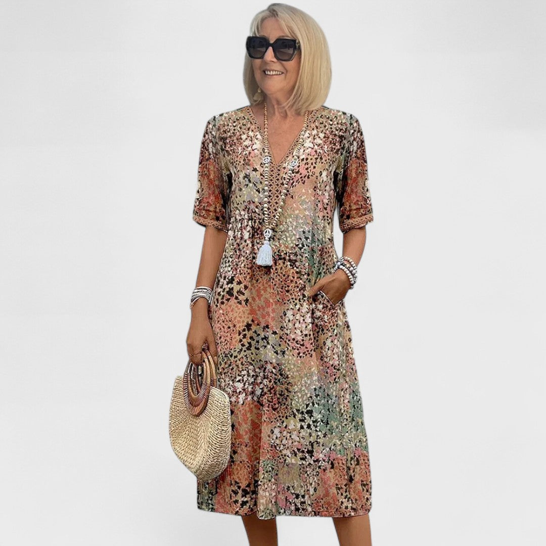 Colette - Striking Midi Dress