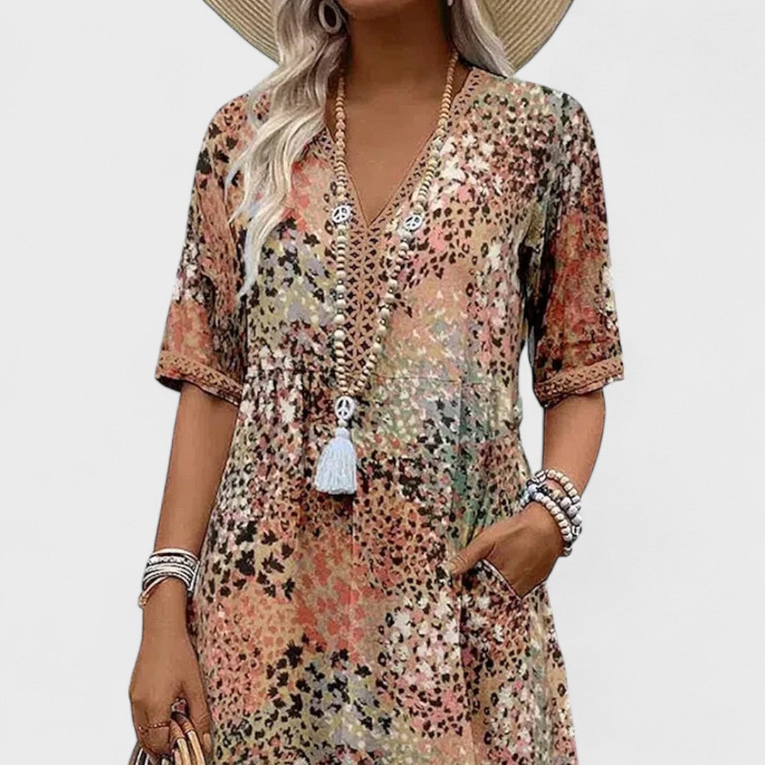 Colette - Striking Midi Dress