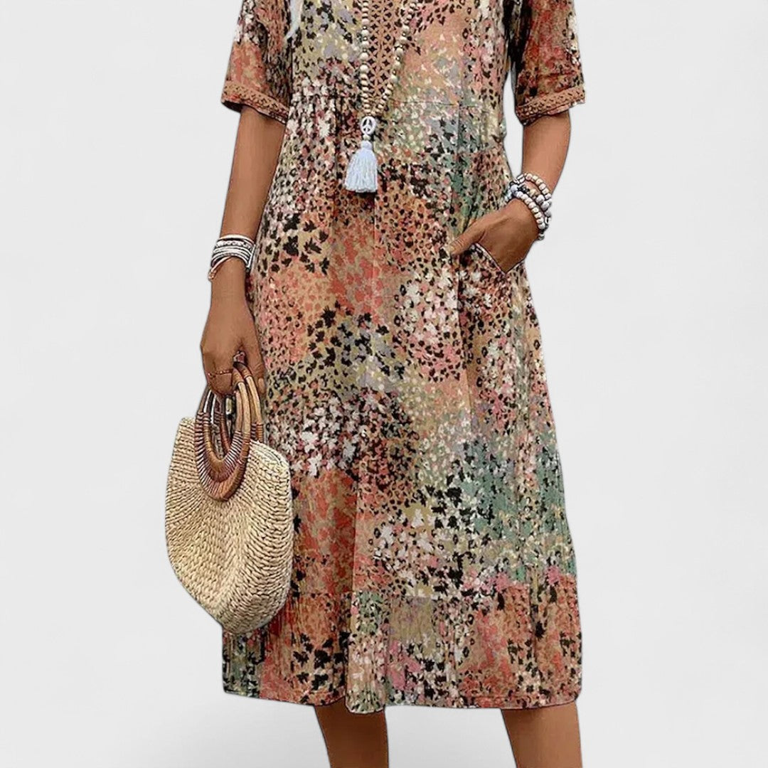 Colette - Striking Midi Dress