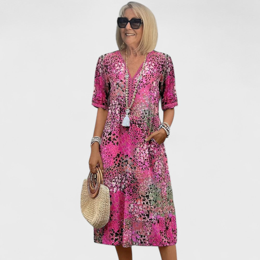 Colette - Striking Midi Dress