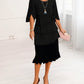 Sophie – Elegante vloeiende jurk met ruffles