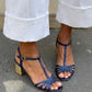 Allegra | Gouden Sandalen Dagelijkse Elegantie