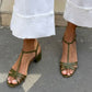 Allegra | Gouden Sandalen Dagelijkse Elegantie
