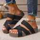 Elegante Gevlochten Sandalen Valérie