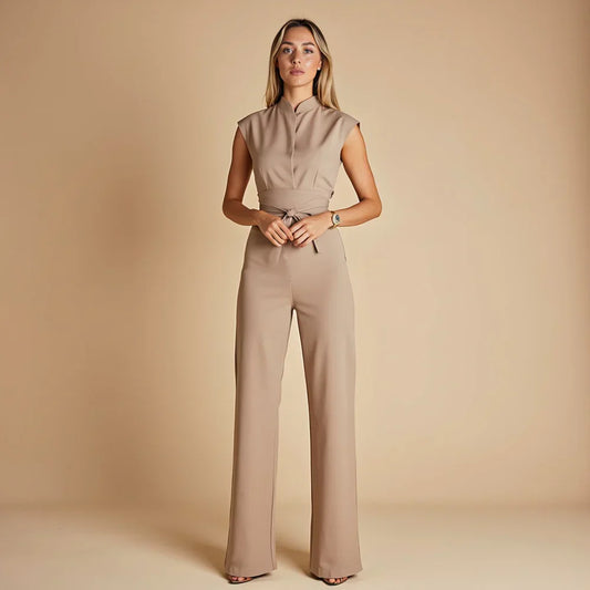 Chantal | Mouwloze Jumpsuit – Elegant en Luchtig