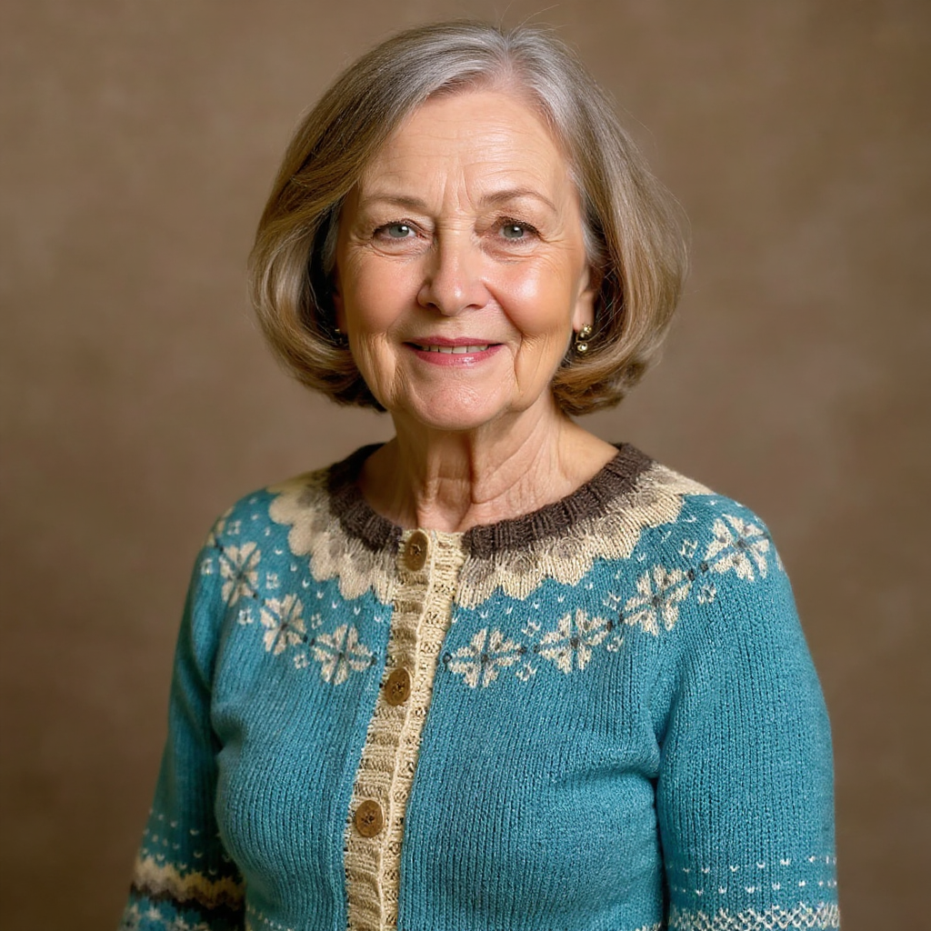 Allaira | Vintage IJslandse Cardigan