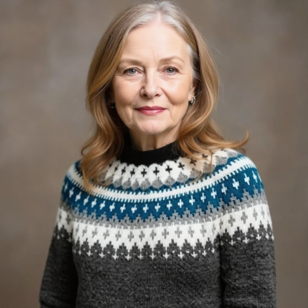 Althea | Vintage IJslandse Trui