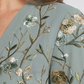 Élodie – Lange bloemenjurk met V-hals