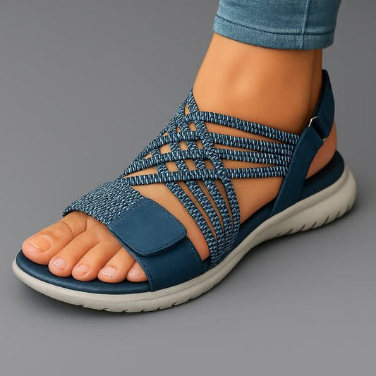 Renata | Ergonomische Sandalen met Vlechtband