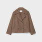 Alaia | Korte Dubbelknop Mantel