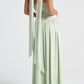 LINA | Strapless Maxi-jurk met Hoge Splits