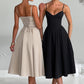 MAILEEN | Elegante Midi Jurk in Corsetstijl