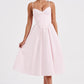 MAILEEN | Elegante Midi Jurk in Corsetstijl