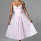 MAILEEN | Elegante Midi Jurk in Corsetstijl