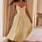MAILEEN | Elegante Midi Jurk in Corsetstijl