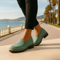 Nadia | Tijdloze Loafers van Suède