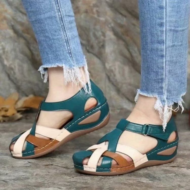 Millie | Casual Wedge Sandalen