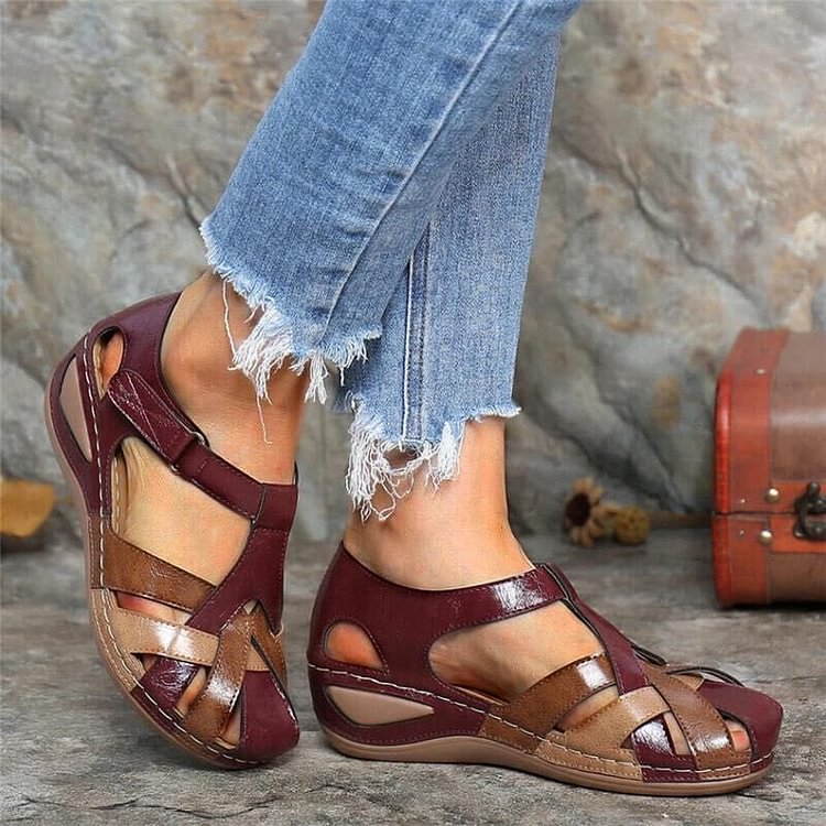 Millie | Casual Wedge Sandalen
