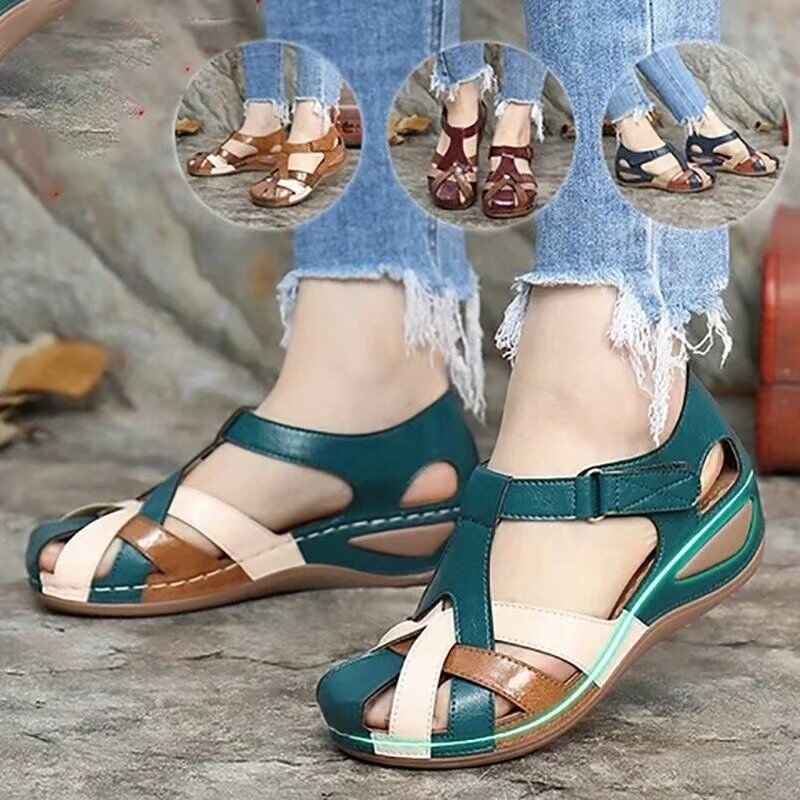 Millie | Casual Wedge Sandalen