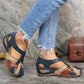 Millie | Casual Wedge Sandalen