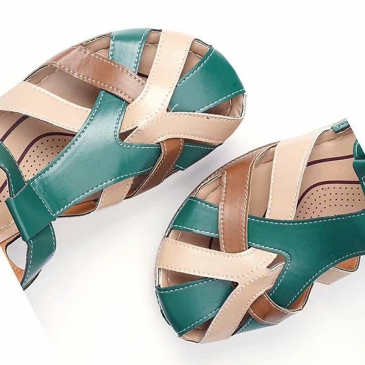 Millie | Casual Wedge Sandalen