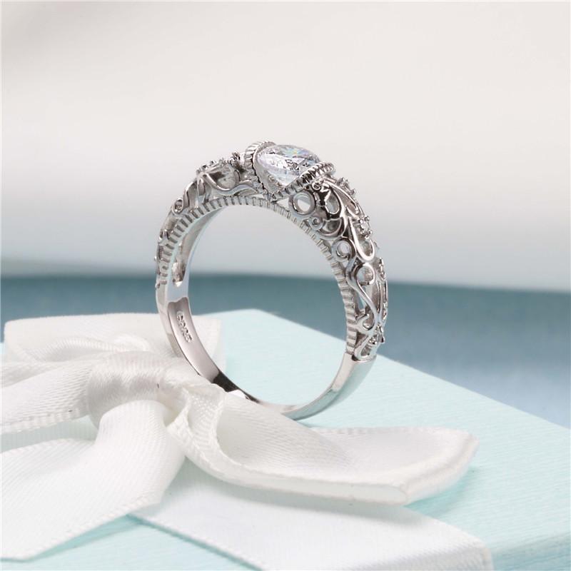 Elegante Sterling Zilveren Ring