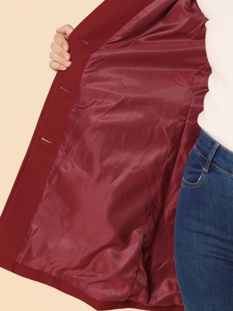 Helena | Dames Winterjas met Één Knop