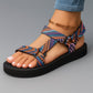 Fiorella | Ergonomische Sandalen met Kleuraccent